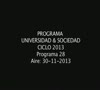 Programa 28 U&S 30-11-2013