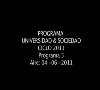 Programa Universidad & Sociedad N 5 4 06 2011