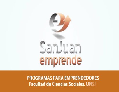 Programa para emprendedores Facultad de Ciencias Sociales.UNSJ